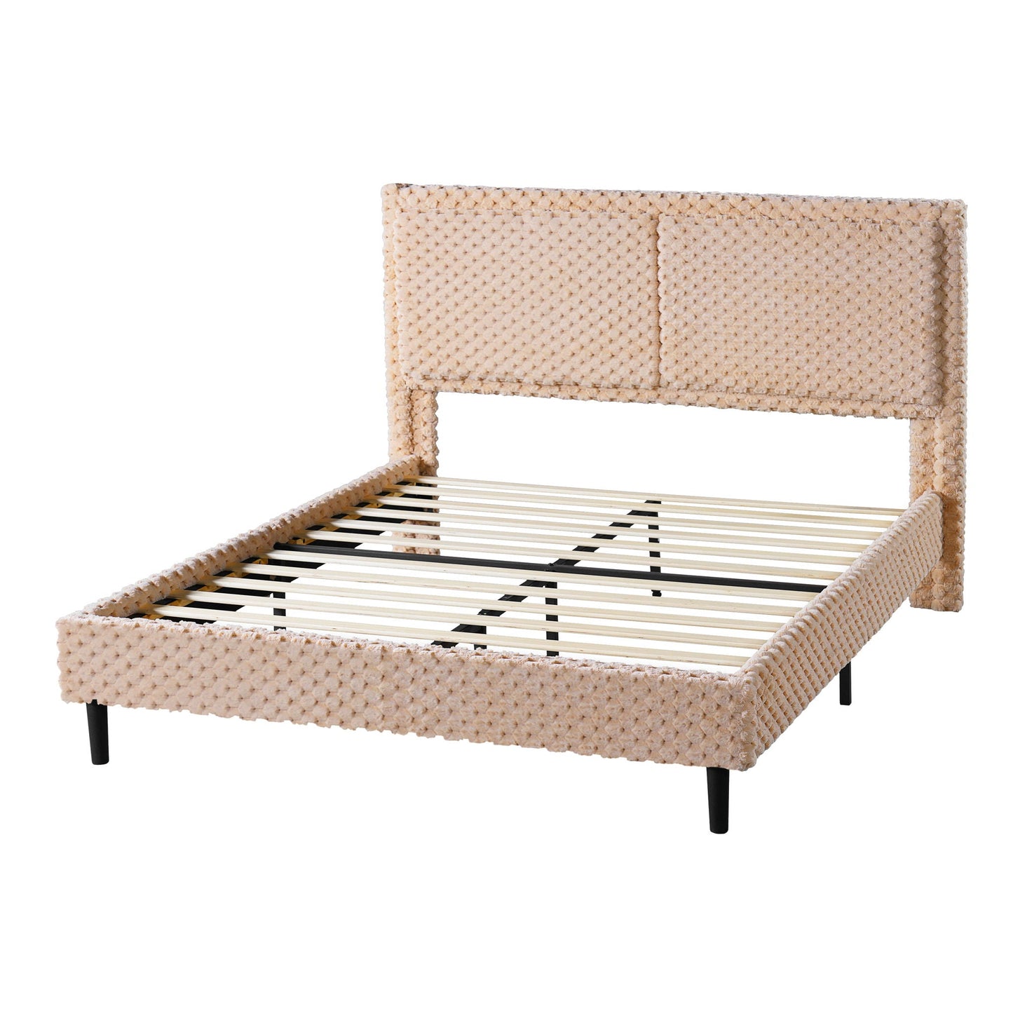 Soft Backrest Bed