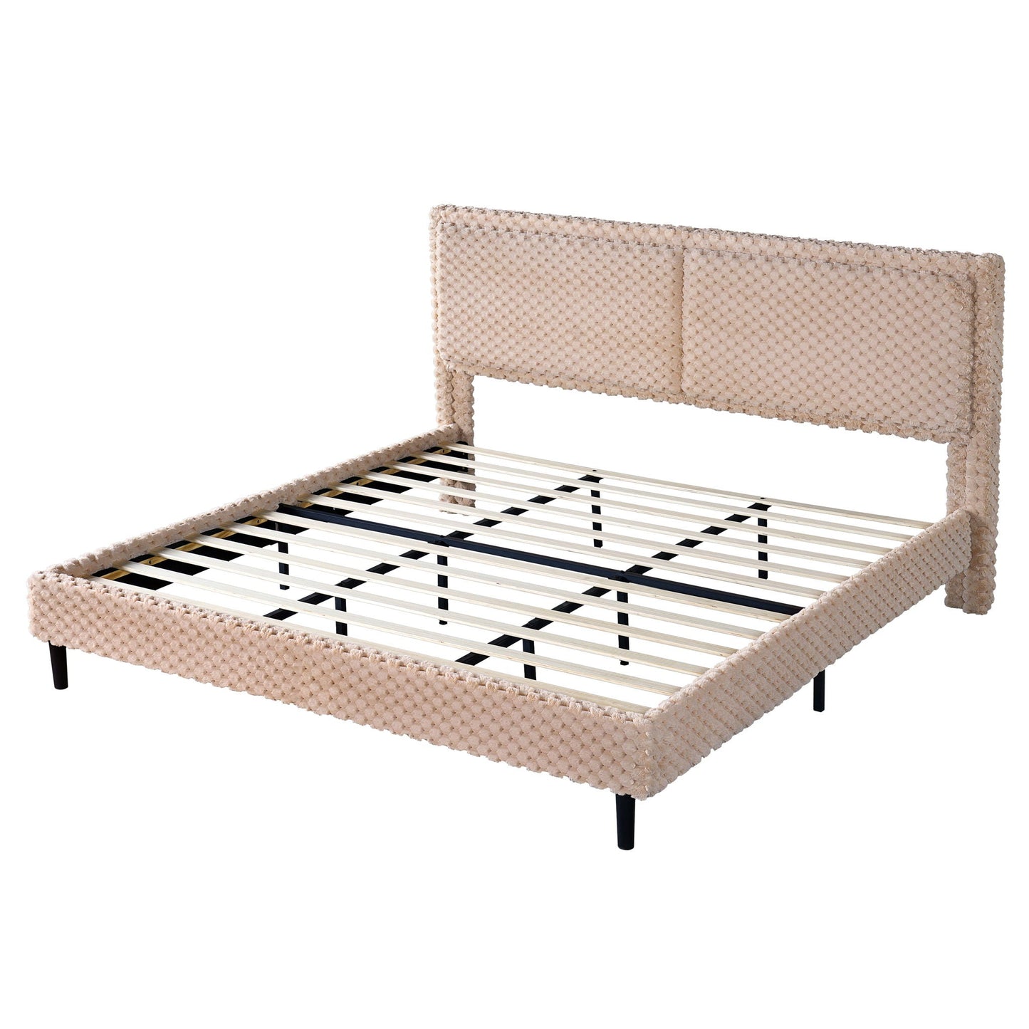 Soft Backrest Bed