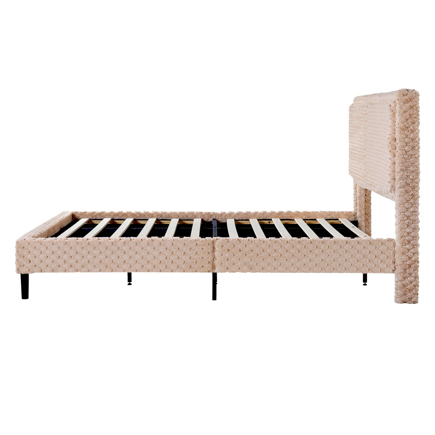 Soft Backrest Bed
