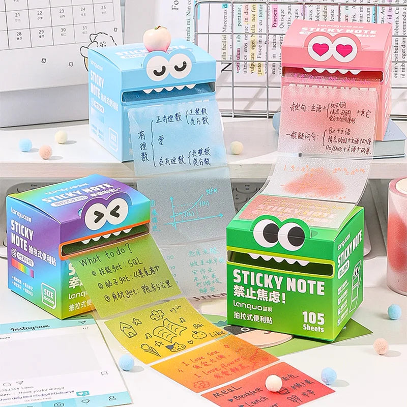 Pull-out Sticky Notes