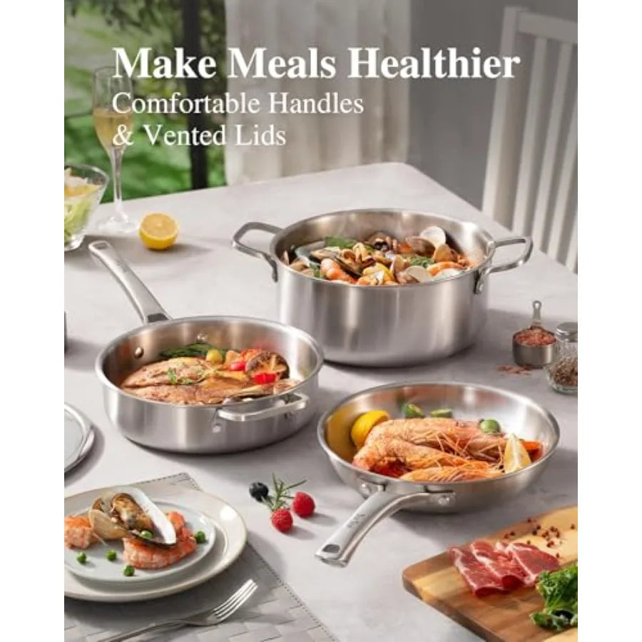 Stainless Steel Pans