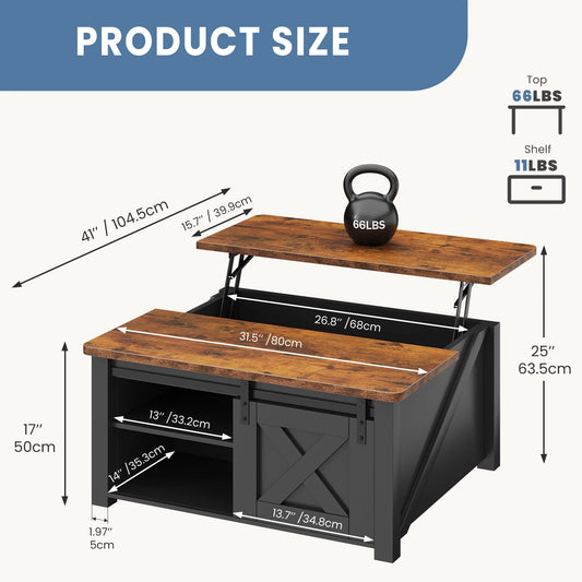 Lift Top Coffee Table