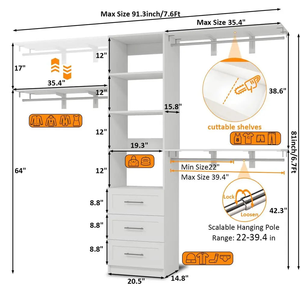 Walk in Closet System