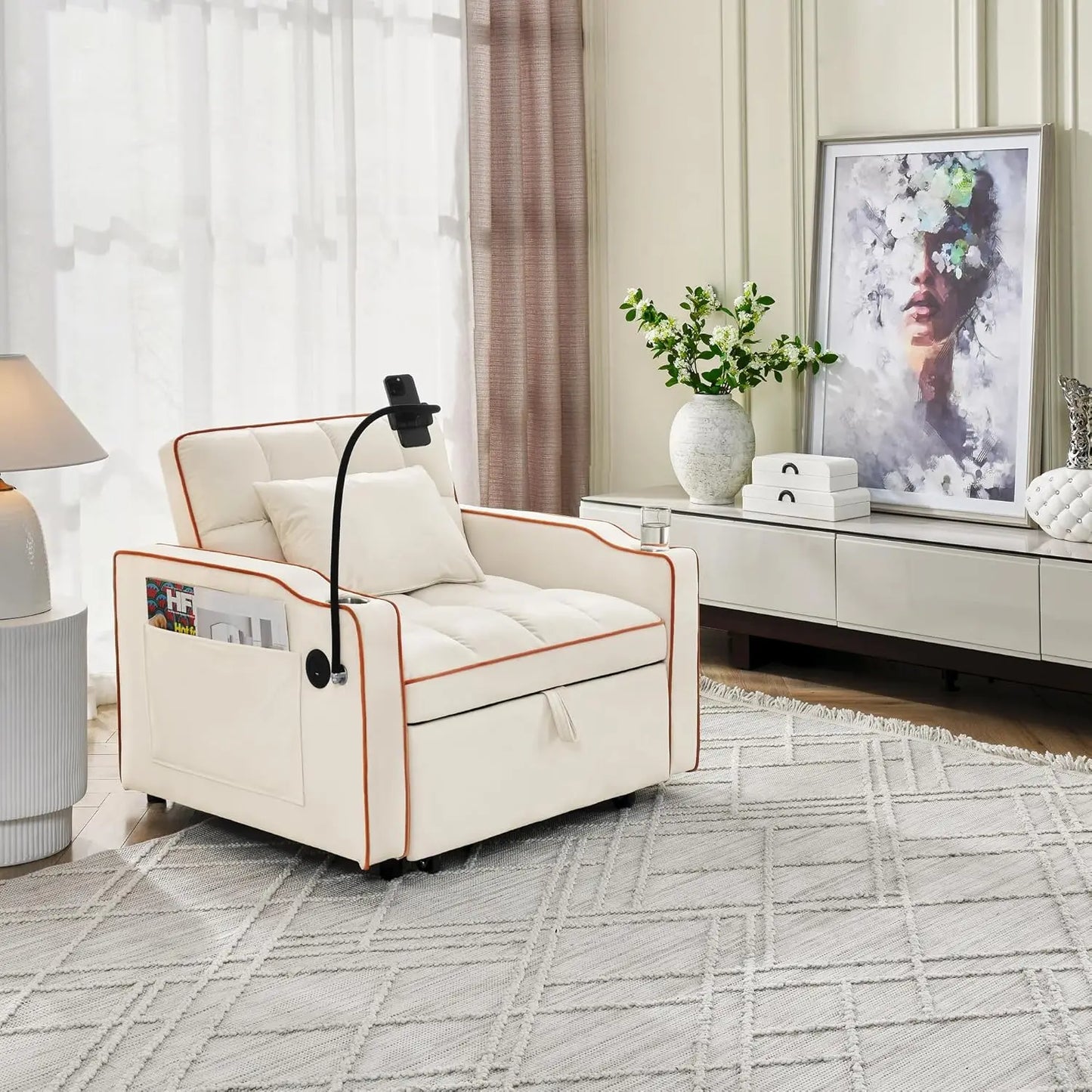 Convertible Sleeper Chair