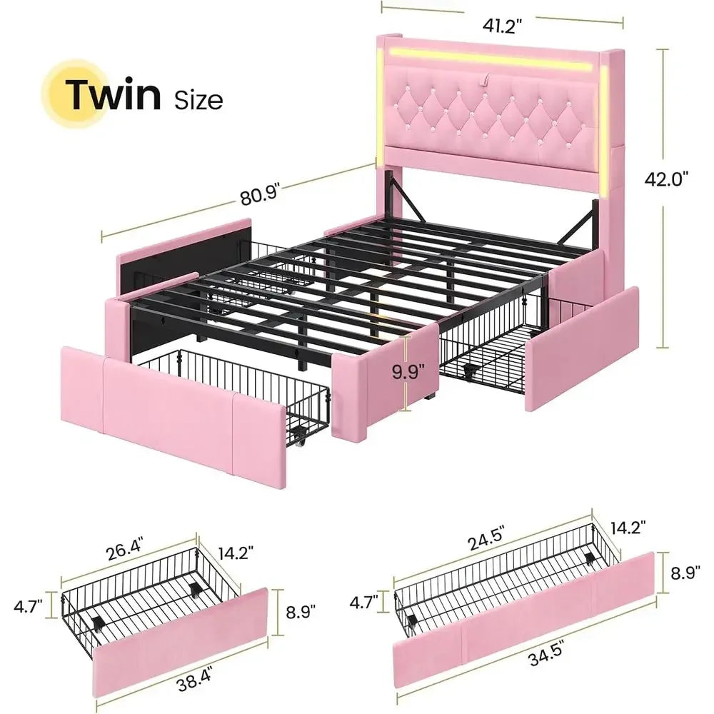 Twin Size Bed