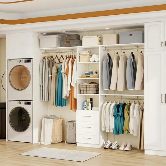 Closet System with Drawers