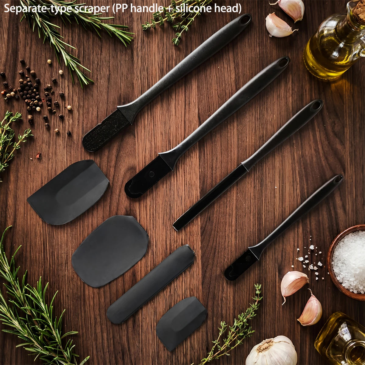 Silicone kitchenware 6-piece