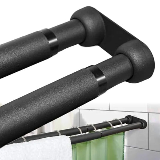 Double Shower Curtain Rod